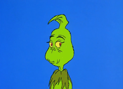[The Grinch smiles.  Evilly.]